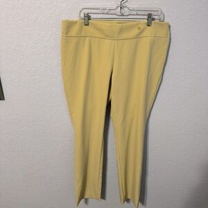 Gianni Versace Collection Women’s Side Zip Mid Rise Trousers Pants